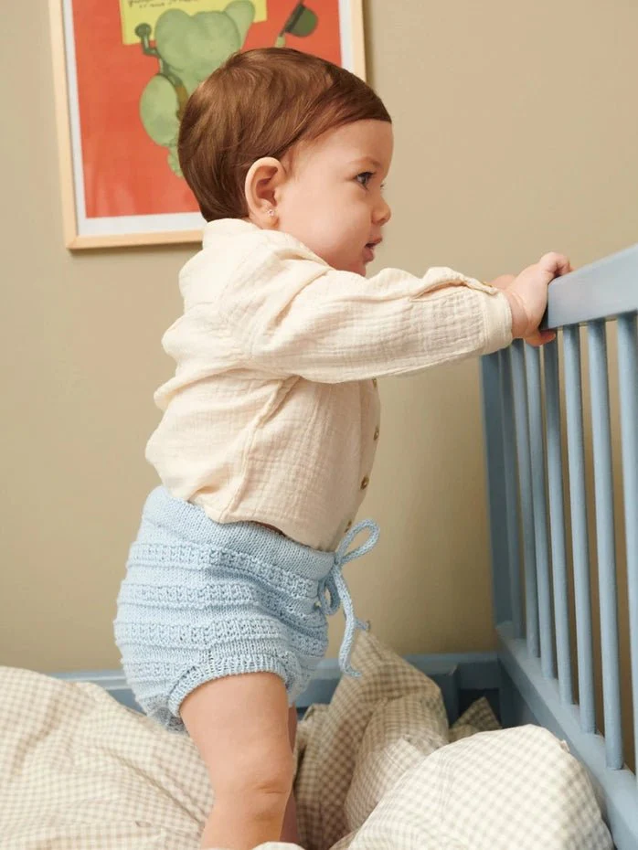 2407-1 a, b & c - Fillip sweater baby, diaper pants & bonnet - Bild 4