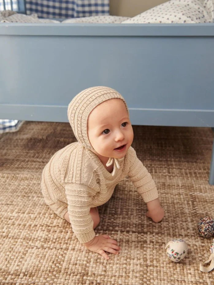 2407-1 a, b & c - Fillip sweater baby, diaper pants & bonnet - Bild 6