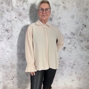 Agnes blus beige