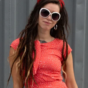 Tröja Sanna - Dotty pink