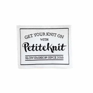 "Get Your Knit On"- Label
