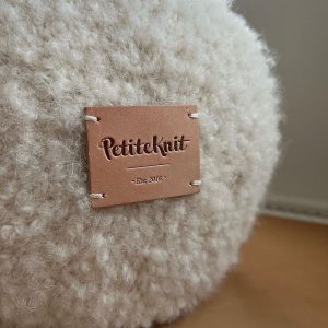 "Petiteknit" Leather Label